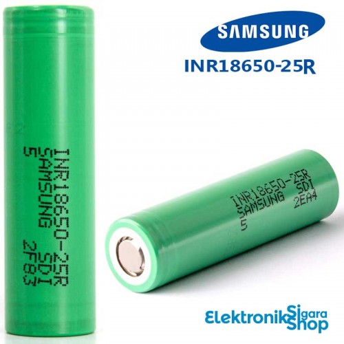 Samsung ICR18650-25R 18650 2500 mAh Li-On Pil Batarya